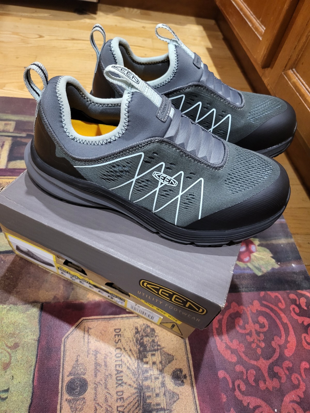 Scarpa slip on KEEN Utility donna Vista Energy Shift bassa altezza punta comp taglia 7 W