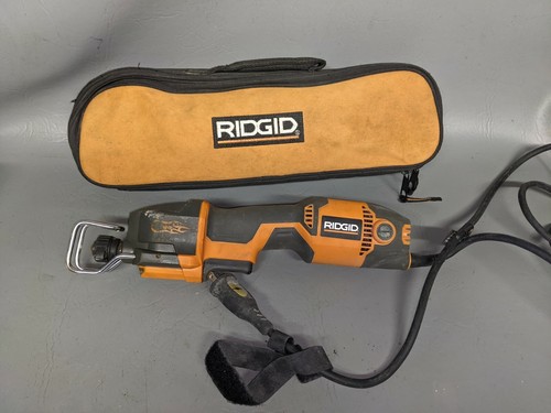 Ridgid R3030 One Handed Reciprocating Saw with carrying case 120V 60Hz H7