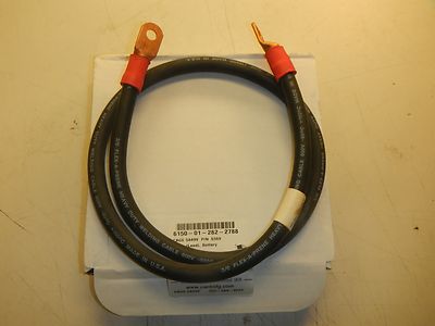 4 Foot 3/0 UWD Flex-A-Prene 6369 Storage Battery Lead Cable Wire 600V w/ Lugs 