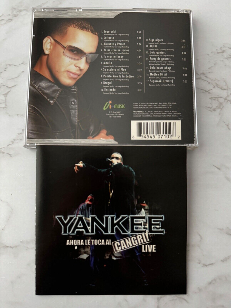 Daddy Yankee Ahora Le Toca Al Cangri Live CD ORIGINAL 2005