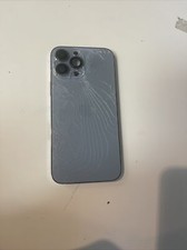 OEM iPhone 13 Pro Max Housing Back Replacement Blue With Small Parts Grade C