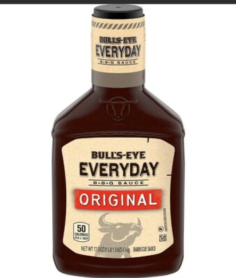 4 Packs Bull'S-Eye Everyday Original BBQ Sauce (17.5 Oz Bottles,
