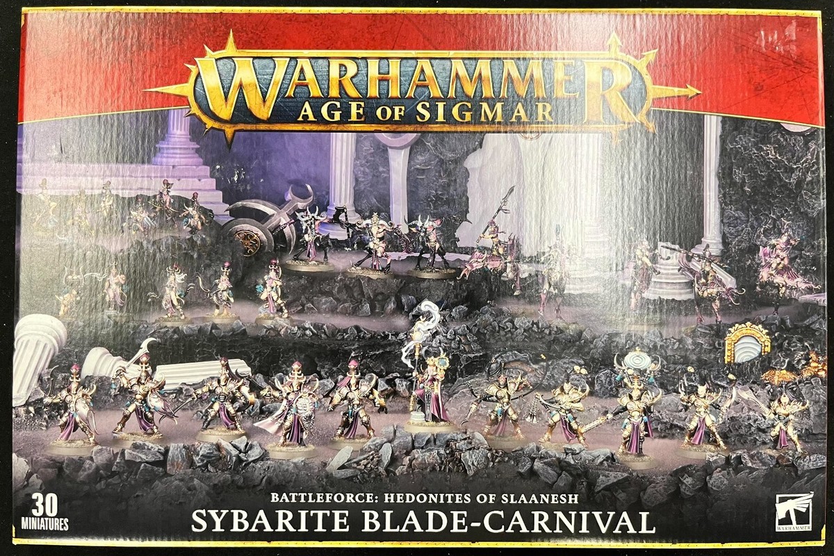 ウォーハンマー　slaanesh battleforce Warhammer Sigmar Battleforce Hedonites of Slaanesh Sybarite