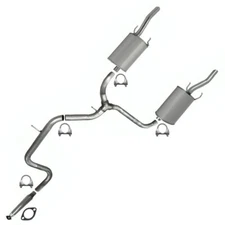 Stainless Steel Exhaust System Kit fits: 2006-2011 Chevrolet Impala 3.9L 5.3L