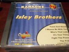 CHARTBUSTER 6 6 KARAOKE DISC 40374 ISLEY BROTHERS CD G POP MULTIPLEX SEALED