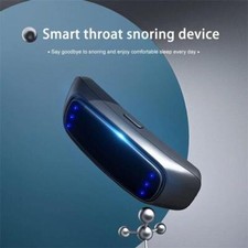 1Pcs Portable Rechargeable Electronic Smart Anti Snoring Chip Snore Aid Device