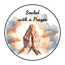 30 Sealed with a blessing stickers labels tags envelope seals