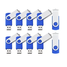 8GB USB 2.0 Flash Drives Swivel Memory Stick Thumb Drive U Disk Storage LOT
