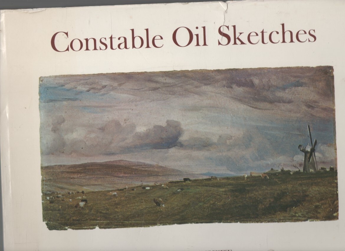 JOHN BASKETT CONSTABLE OIL SKETCHES FIRST EDITION THIRD IMPRESSION HB DJ 1972