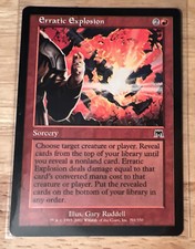 Magic the Gathering - Erratic Explosion - Onslaught - Lp