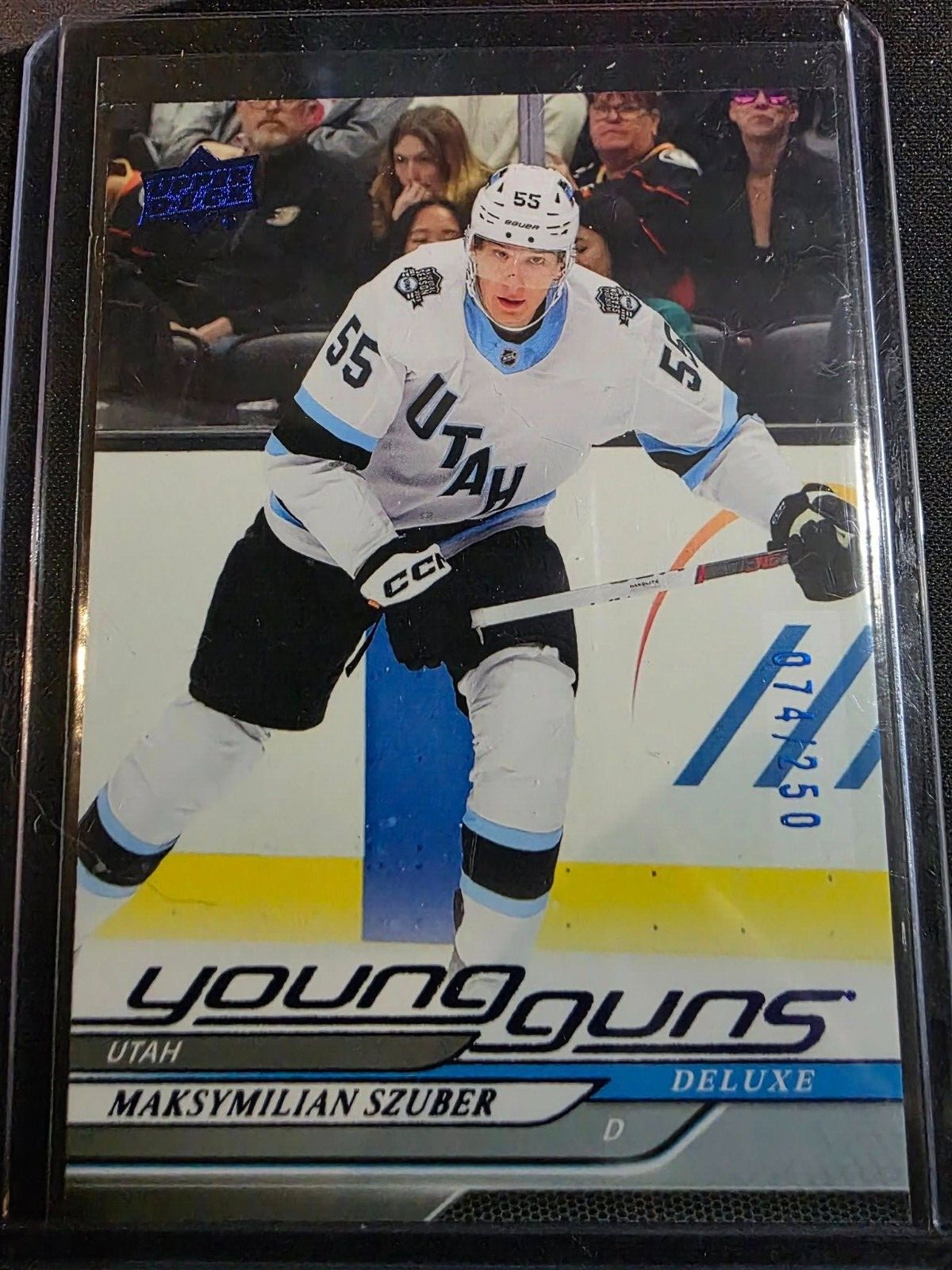 2024-25 UPPER  DECK SERIES 2  YOUNG GUNS DELUXE # 456 MAKSYMILIAN SZUBER  /250