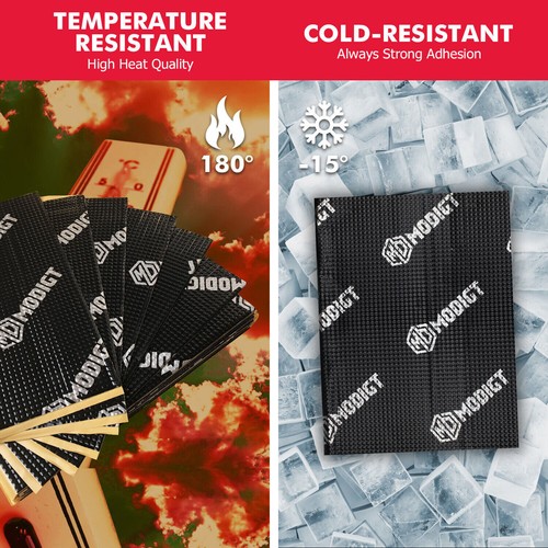 MGT 1.2㎡ Car Butyl Sound Deadener Heat Insulation & Vibration Self-Adhesive Mat - Picture 9 of 17