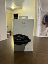 Google Pixel Watch 2 Champagne Case/Hazel Active Band NIB  FREE SHIPPING