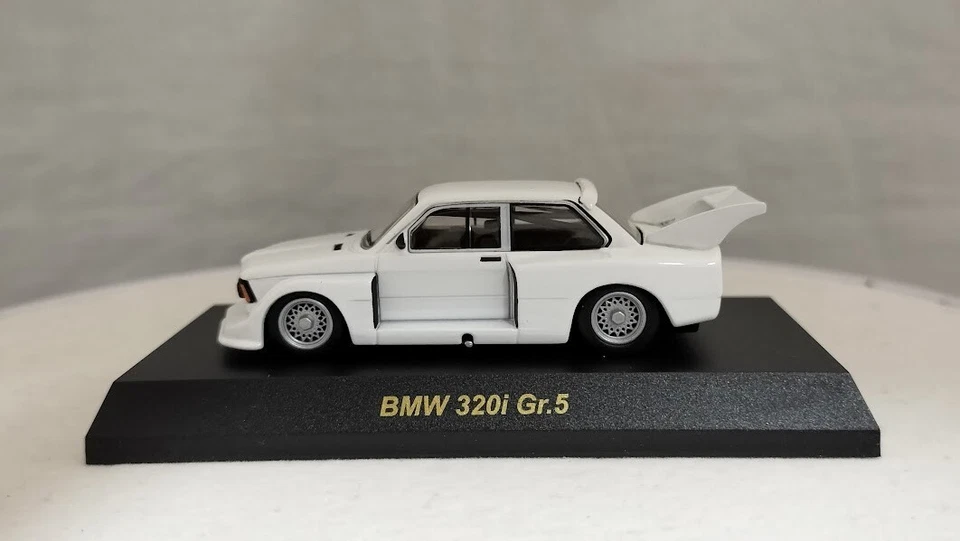 KYOSHO 1/64 宝马 320 Gr.5 白色压铸模型汽车来自日本 — 第 4/4 张图片