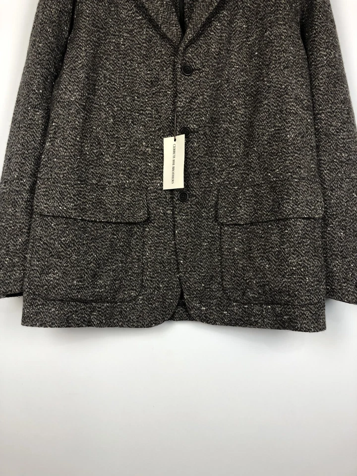 Cerutti 1881 Brothers Wool Blazer Jacket Brown size 50 - image 3 of 4