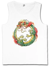 OUROBOROS INFINITY CHINESE DRAGON WOMEN TANK TOP Uroboros Ancient Myths Snake
