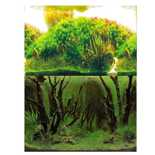 Aquarium Background Sticker Decor Fish Tank Landscape Sticker Poster Background - Picture 22 of 39