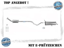 Auspuffanlage Peugeot 307 1.6 Kombi Auspuff Endtopf Mitteltopf Dichtung Schelle