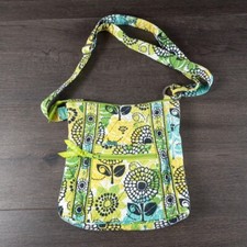 Vera Bradley  Limes Up  Mini Hipster Crossbody Purse 10"x10"