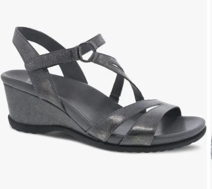 Dansko 2025 pewter sandals