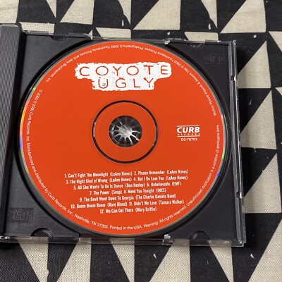 Coyote Ugly (Original Soundtrack) by Various Artists (CD, 2000