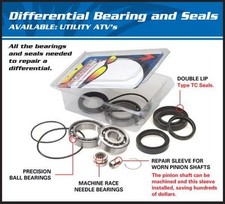Kawasaki KLF300C 89-07 KLF400 93-99 Bayou Front Diff Bearing Kit