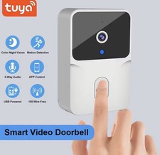 Tuya WiFi Video Doorbell Night Vision Motion Detection Alexa Google