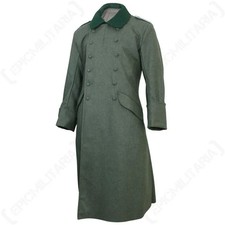 Cappotto WW2 Tedesco M36 in Lana Feldgrau – Mantello Uniforme Militare Repro