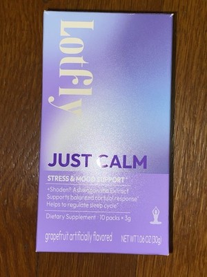 LOTFLY Just Calm Stress & Mood Support 10 Pack