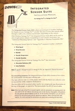 Davis Instruments Integrated Sensor Suite Installation Manual – 6150 6150C 6160