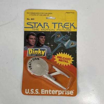 NEW Dinky Die Cast Toys Star Trek the Motion Picture No. 803 U.S.S Enterprise