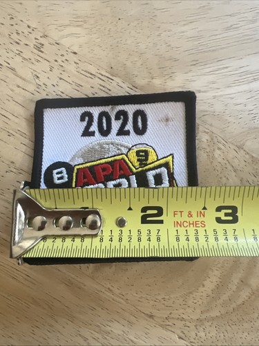 PARCHE DE MEMBRESÍA APA 2020 AMERICAN POOL JUGADORES ASSN - Imagen 3 de 5