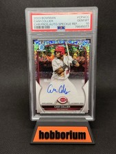 2023 Bowman Chrome CAM COLLIER Speckle Refractor Auto /299 PSA 10 #CPA-CC