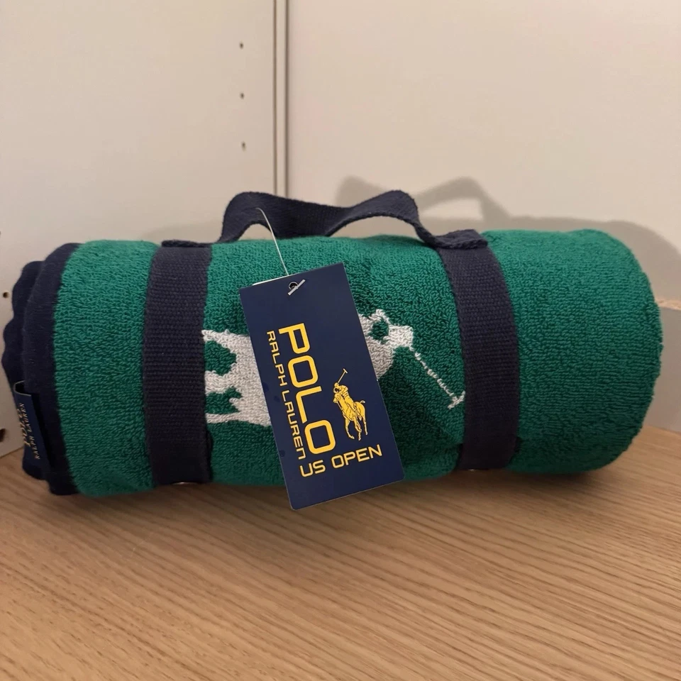 Toalla oficial para jugador en cancha US Open 2025 - coleccionable Grand Slam de Nueva York, sin fecha Foto 2 de 4
