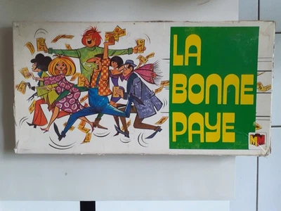 Jeu de société Vintage La BONNE PAYE En Francs 1977 miro meccano - Photo 1/4