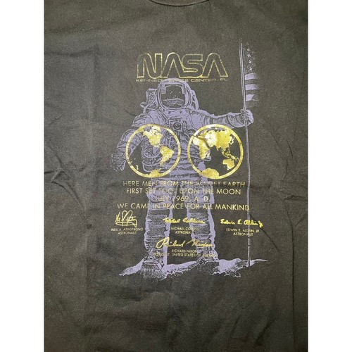 Vintage Rare NASA Kennedy Space Center 90s Moon Landing Tee - Picture 4 of 4