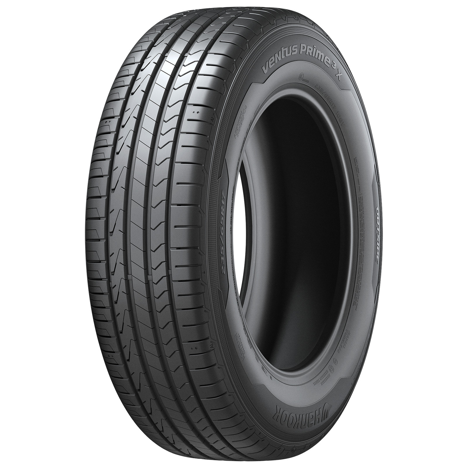 Pneu Hankook 235/55 R18 100V Ventus Prime 3 X à haute adhérence et freinage court