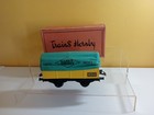 TRAINS HORNBY, échelle 0, wagon bâché, avec sa boîte d'origine, réf : 1