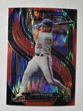 2025 Panini Select - Premier Level Larry Walker #182 Red Flash Prizm 80/149