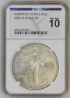 2006-W American Silver Eagle — photo from another recent sale
