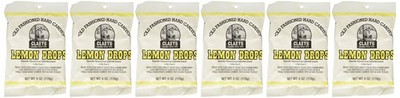 Claey's Candies Lemon Drop Hard Candy, 6 Package Deal