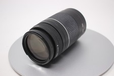 Canon EF 75 300mm f/4-5.6 III DSLR Camera Telephoto Zoom Lens Black - Tested