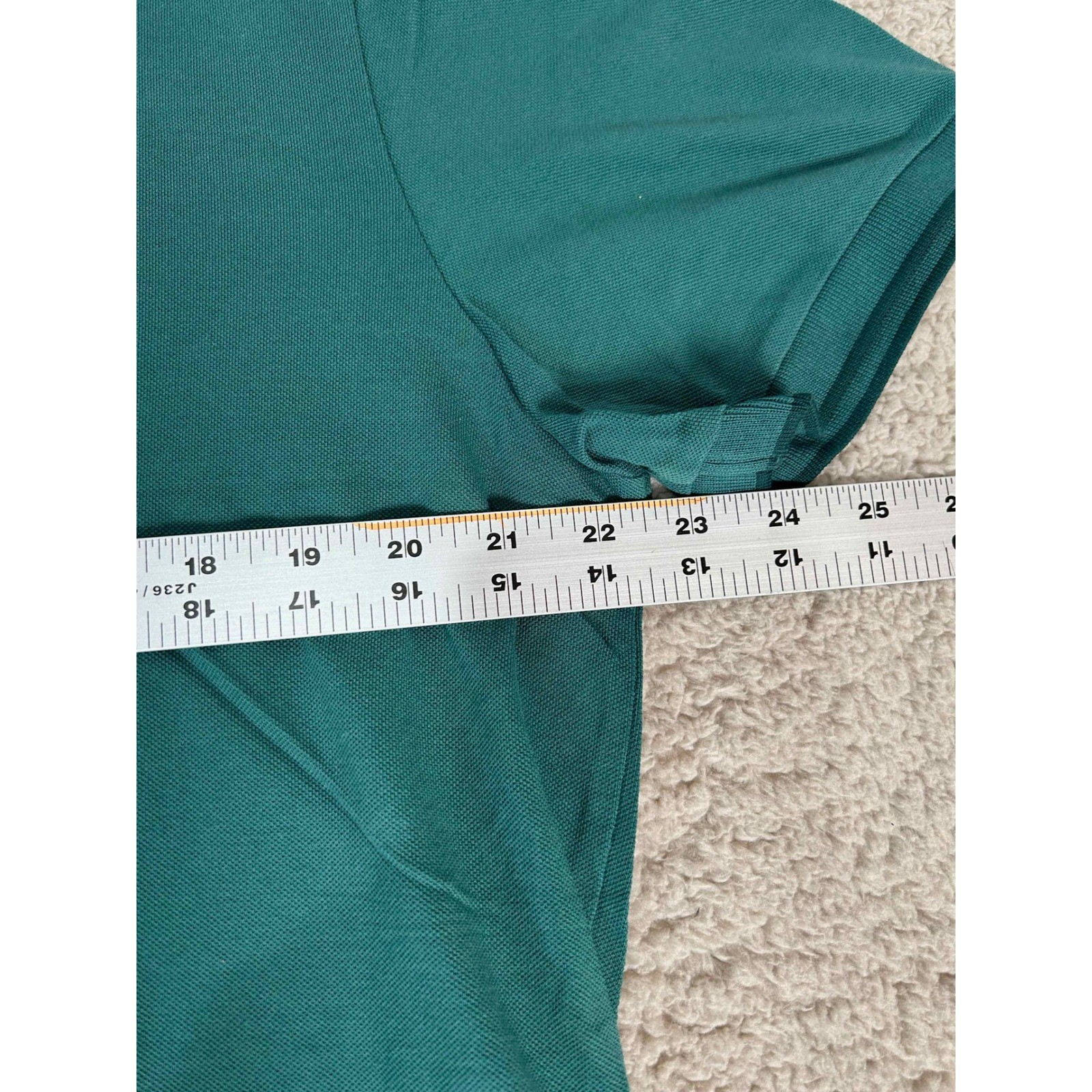 BOSS Hugo Boss XXL Pima Cotton Regular Fit Short Sleeve Green Polo Shirt thumbnail 9