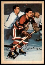 1953-54 Parkhurst EX Gus Bodnar #75
