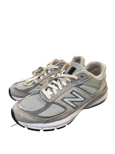 NEW BALANCE Made in USA 990v5 Core Grey Castlerock Suede+NB Flex Cushion Insoles - Picture 1 of 14