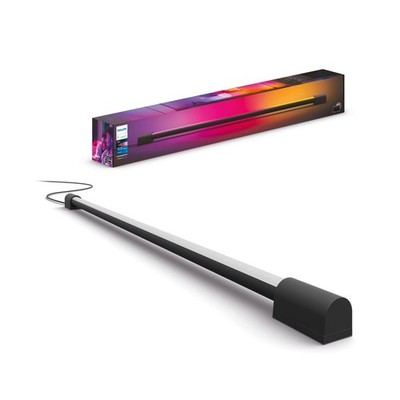Smart Light Tube LED Color Changing Black Philips Hue Compact 569129 White Sync