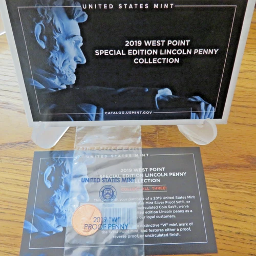 Photo of a 2019-W Lincoln Shield Cent Proof from an eBay listing that sold on Jul 21, 2026