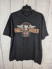 Vintage 2000 HARLEY DAVIDSON X LOONEY TUNES TAZ T-SHIRT MENS SIZE LARGE