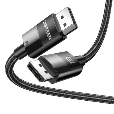 UGREEN 8K DisplayPort Kabel 1.4 DP 3M 60Hz 4K 144Hz HDR für Monitor & PC