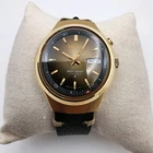 Vintage Seiko Bell-Matic Automatic Gold Alarm Day/Date 17 Jewels 4006-6060